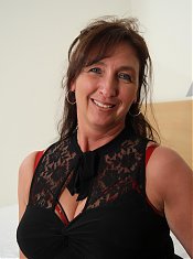 Horny mature slut enjoying a big hard cock